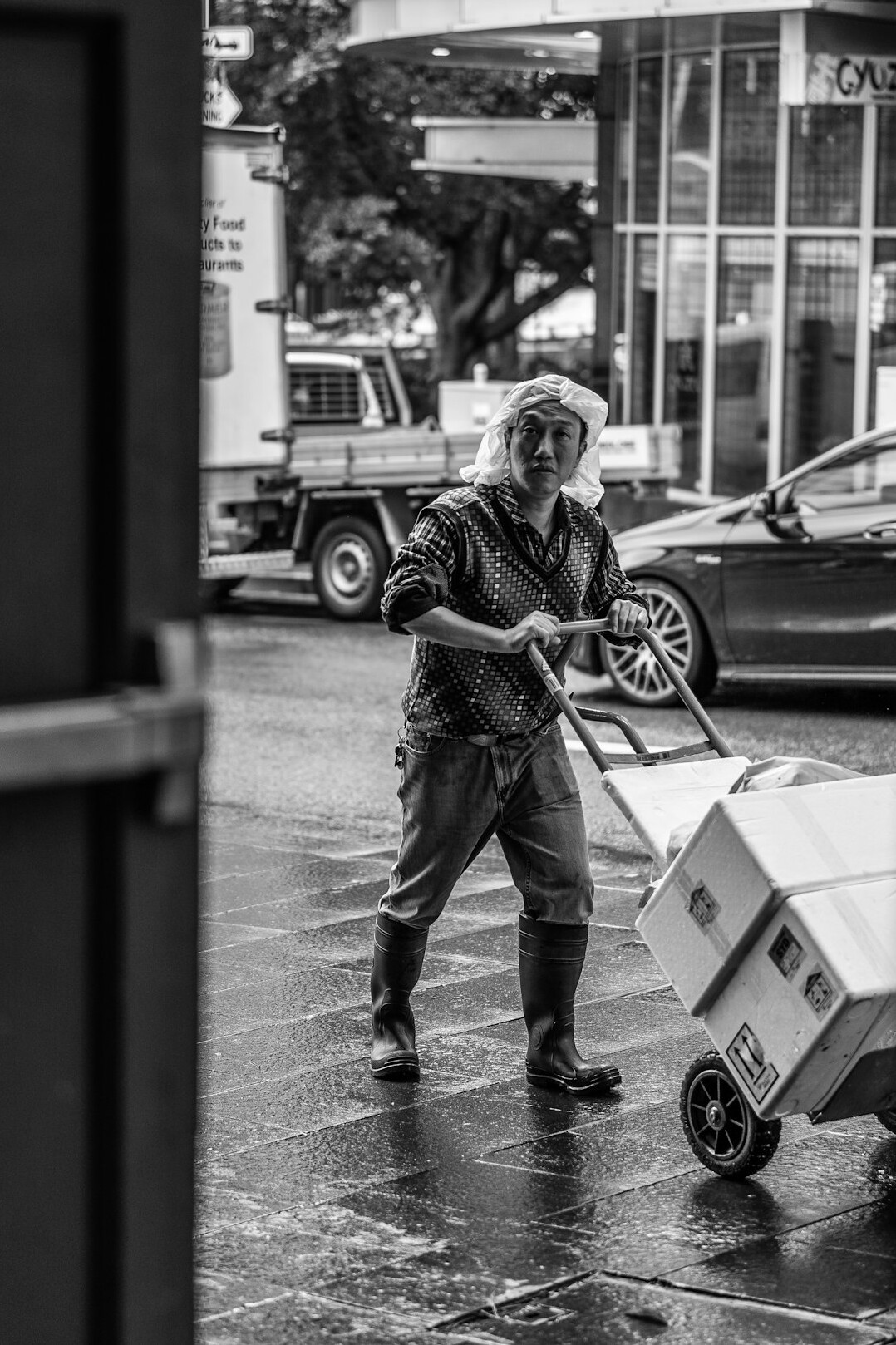 thief hiding merchandise